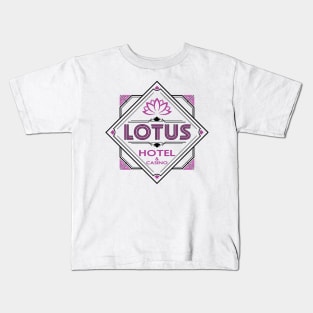 Lotus Hotel - Percy Jackson inspired design Kids T-Shirt